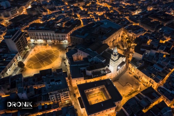 riprese aeree drone andria dronik cattedrale centro storico 01
